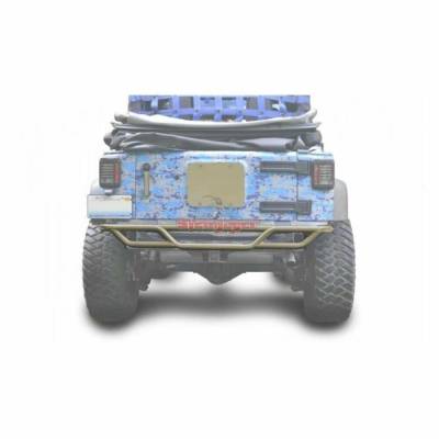Steinjager - Steinjager Rear Off Road Tube Bumper-Military Beige for Jeep JK J0048167