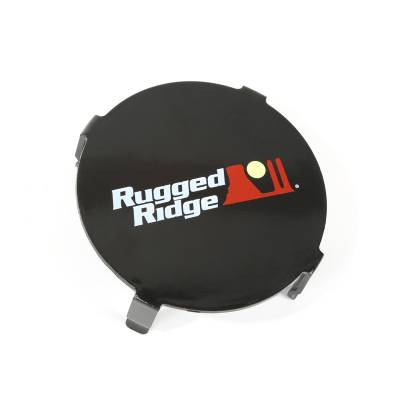 Rugged Ridge - Rugged Ridge 15210.64 Black 3.5" Round LED Light Cover Each