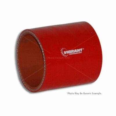Vibrant Performance - Vibrant 2706R 4 Ply Silicone Sleeve 2" ID x 3" Long Red