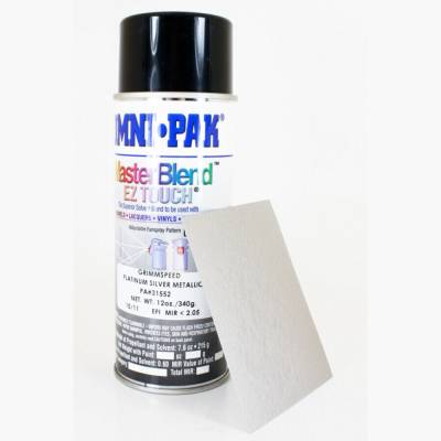 GrimmSpeed - GrimmSpeed 054004 Platinum Silver Metallic Aerosol Paint 12oz