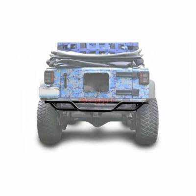 Steinjager - Steinjager Rear Off Road Tube Bumper-Bare for Jeep JK J0048157