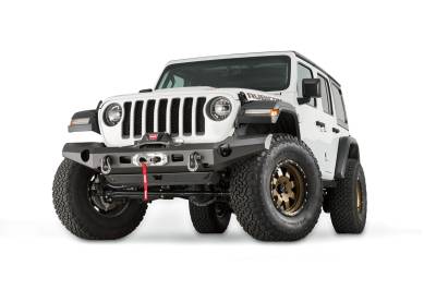 Warn - Warn 101335 Elite Full Width Front Bumper for 18-25 Wrangler JL Gladiator JT