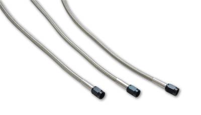 Vibrant Performance - Vibrant 10272 Universal Oil Feed Kit 4' Hose -3AN Male Fittings