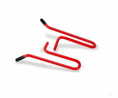 Steinjager - Steinjager Wire Style Foot Peg Kit-Red Baron for Wrangler TJ J0045907