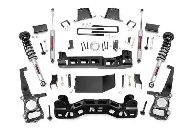 Rough Country Suspension Systems - Rough Country 6" Suspension Lift Kit 11-13 Ford F150 4WD 57532