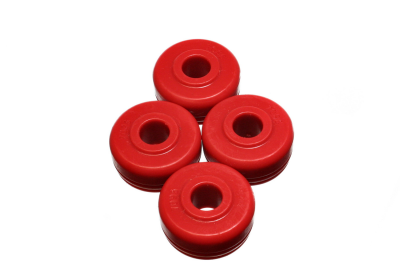 Energy Suspension - Energy Suspension 16.7102R Strut Rod Bushing Set Polyurethane Red