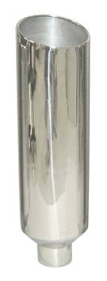 Pypes Performance Exhaust - Pypes EVT510-36 Exhaust Stack Pipe 5" OD x 10" OD x 36" L 10" Clamp-On Universal