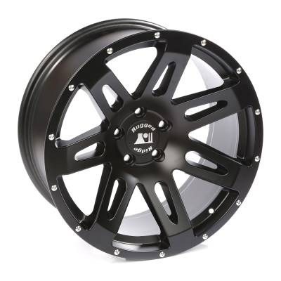 Rugged Ridge - Rugged Ridge 15306.01 XHD Wheel 20x9 5x5.0 -12mm Matte Black