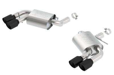 Borla - Borla Exhaust 11921CB ATAK Axle-Back System for 16-24 Chevy Camaro SS 6.2L