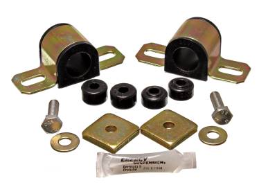 Energy Suspension - Energy Suspension 7.5114G BLK Front Sway Bar Bushing Set for 95-98 Nissan 240SX