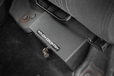 Rough Country Suspension Systems - Rough Country 99035 Left Under Seat Storage Box for 07-18 Jeep Wrangler JK