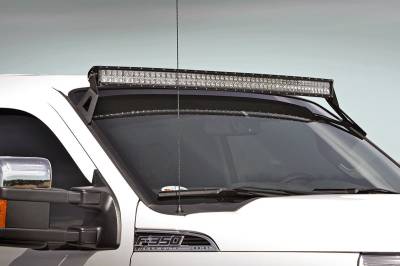 Rough Country Suspension Systems - Rough Country Upper Windshield 54" Light Bar Mounts Ford Super Duty 70516