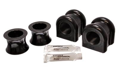Energy Suspension - Energy Suspension 5.5168G Sway Bar Bushing Set Front Polyurethane Black