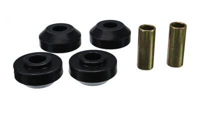 Energy Suspension - Energy Suspension 4.7112G Front Black Strut Rod Bushing Set for Ford/Mercury