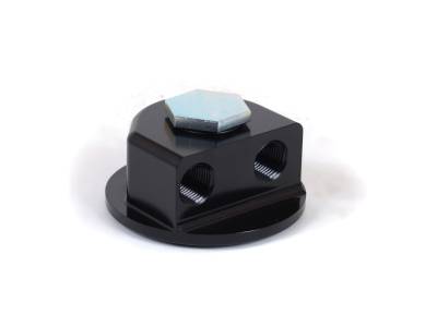 Canton - Canton 22-592 Remote Oil Filter Adapter for SBC/BBC Mark 5 Gen 6 90 Deg Rotating