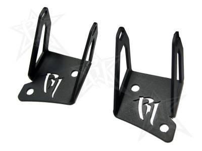 Rigid Industries - Rigid Industries 40331 A-Pillar Mount Brackets for 07-18 Jeep Wrangler JK
