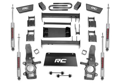 Rough Country Suspension Systems - Rough Country 476.20 5" Suspension Lift Kit for 97-03 Ford F150 4WD