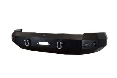 DV8 Offroad - DV8 Offroad FBCS1-04 Steel Front Bumper for 07-13 Chevy Silverado 1500