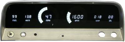 Intellitronix - Intellitronix LED Digital Replacement Gauge Panel 64-66 Chevy DP6002W