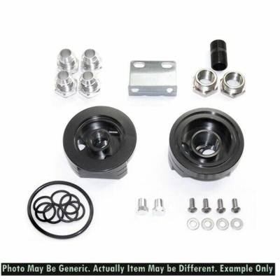 BLOX - BLOX Racing BXGA-00115-PO Remote Oil Filter Relocation Kit Polished