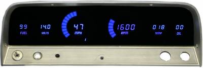 Intellitronix - Intellitronix LED Digital Replacement Gauge Panel 64-66 Chevy DP6002B