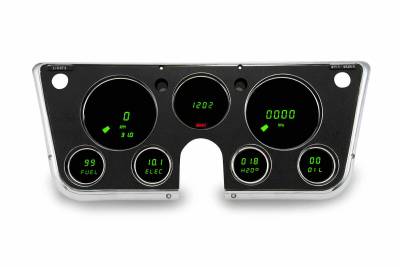 Intellitronix - Intellitronix LED Digital Replacement Gauge Panel 67-72 Chevy DP6003G