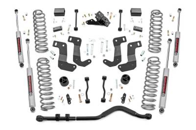 Rough Country Suspension Systems - Rough Country 62930 3.5" C/A Drop Lift Kit for 18-23 Jeep Wrangler JL 2DR