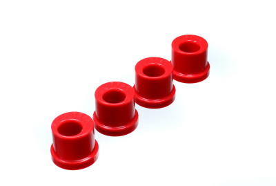 Energy Suspension - Energy Suspension 4.10104R Rack & Pinion Bushing Set Polyurethane Red
