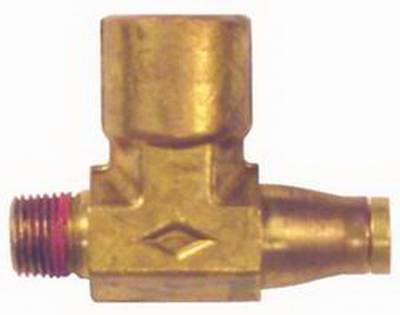 Firestone Ride-Rite - Firestone WR17603066 1/4" Tubing Compressor Tee Air Fitting 1/8 NPT Ports