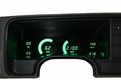Intellitronix - Intellitronix LED Digital Replacement Gauge Panel 95-97 Chevy DP6007G