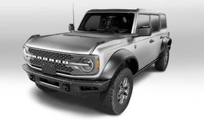 Bushwacker - Bushwacker Extend-a-Fender Front/Rear Fender Flares Black Ford Bronco 20961-02