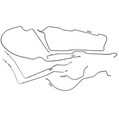 Omix - Omix 16737.43 Full Brake Line Set