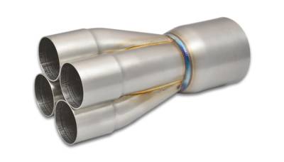 Vibrant Performance - Vibrant 10308 4-1 S.S Merge Collector 2" Inlet ID 3" Merge Out OD