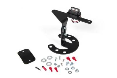 JKS - JKS JKS8211 Spare Tire License Plate Mount for Jeep Wrangler YJ/TJ/LJ/JK