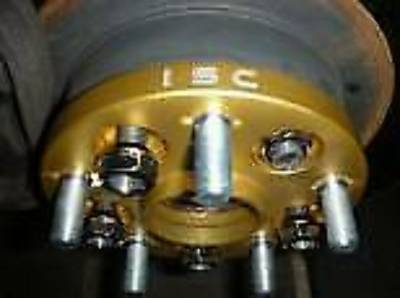 ISC Suspension - ISC Suspension WA25B 5x100 To 5x114 25mm Wheel Adapters Black Universal