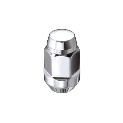 McGard - McGard 64010 Chrome Bulge Cone Seat Style Lug Nut Set 1/2"-20 4Pc
