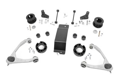 Rough Country Suspension Systems - Rough Country 20601 3.5" Forged UCA Lift Kit for 07-13 Avalanche 1500