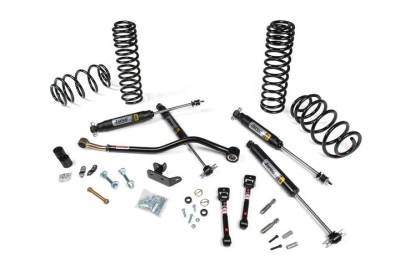 JKS - JKS JSPEC110KFA FOX 2.0 Adventure Series 2" Lift Kit for 97-06 Wrangler TJ & LJ