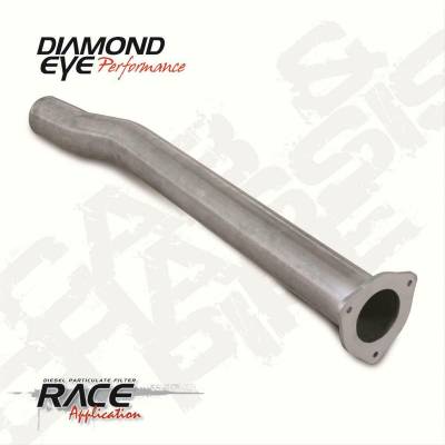Diamond Eye Performance - Diamond Eye 341006 Tailpipe 1st Section 5" Aluminized for 01-07 Chevy/GMC Diesel