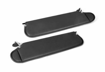 Rugged Ridge - Rugged Ridge Windshield Sunvisor Set-Charcoal 13313.09