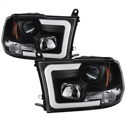Spyder Auto - Spyder Auto Black Light Bar Projector Headlights for RAM Trucks 5084811