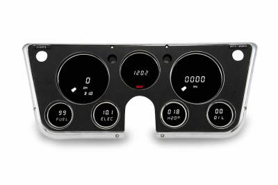 Intellitronix - Intellitronix LED Digital Replacement Gauge Panel 67-72 Chevy DP6003W