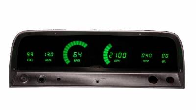 Intellitronix - Intellitronix LED Digital Replacement Gauge Panel 64-66 Chevy DP6002G