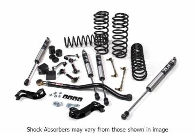 JKS - JKS JSPEC142KFP 3.5" Lift HD RateCoils FOX 2.0 for 18-26 Jeep Wrangler JL 4DR