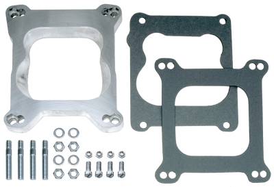 Trans-Dapt Performance - Trans-Dapt 2066 3/4" Holley 4BBL to Quadrajet-Reversible Carb. Adapter-Cast Alu