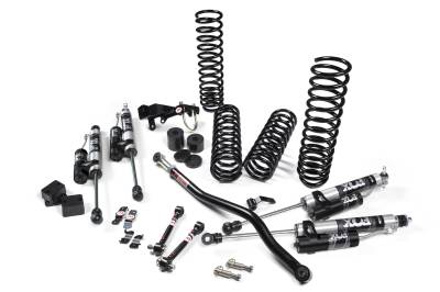 JKS - JKS JSPEC100KFR 3.5" Lift FOX 2.0 Remote Reservoir for 07-18 Jeep Wrangler JK