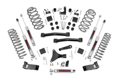 Rough Country Suspension Systems - Rough Country 698.20 4" Suspension Lift Kit for 99-04 Jeep Grand Cherokee WJ
