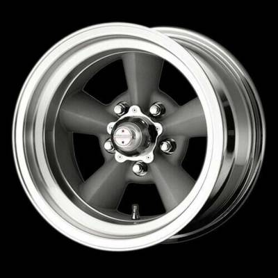 American Racing Vintage - American Racing VN309 TT O 15x7 5x4.75 -6mm Silver/Machined VN3095761