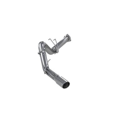 MBRP Exhaust - MBRP S6287AL AL 4" Filter Back Tour Single Side Exit Exhaust 11-16 F250/350/450