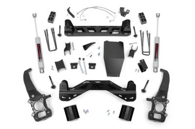 Rough Country Suspension Systems - Rough Country 54720 4" Suspension Lift Kit for 04-08 Ford F150 4WD
